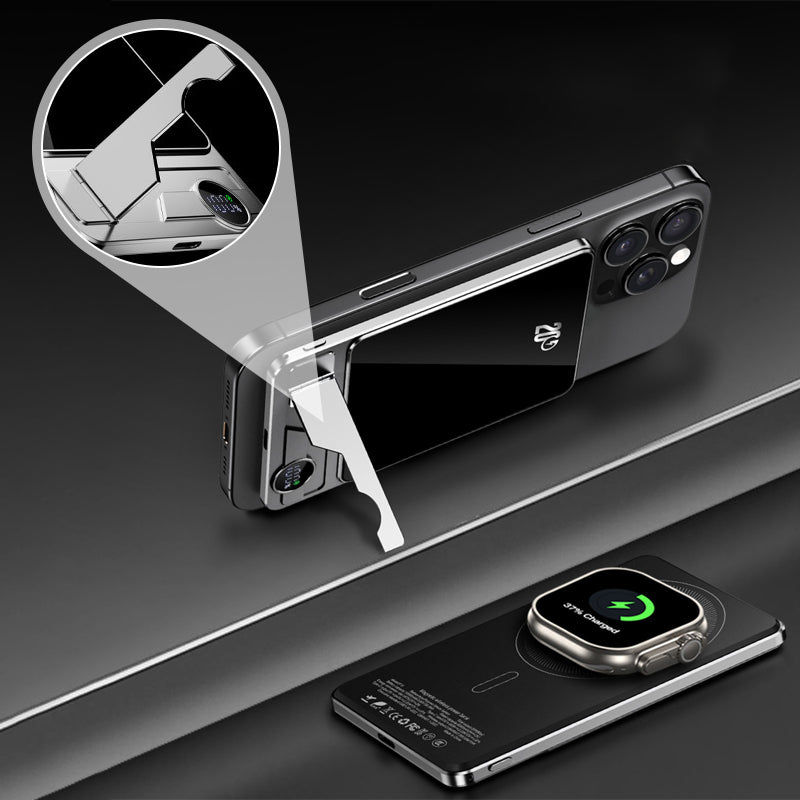🔋✨Professional Magnetic Charger for Travelers & Professionals 🧲| 15W Wireless | 5000mAh/10,000 mAh | Fast Delivery💥