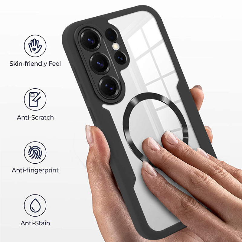 📱 2026 HOT SALE🥳50K+ SOLD!✨ Magnetic Full Coverage Phone Case – Shock Buffer Edge 🛡️